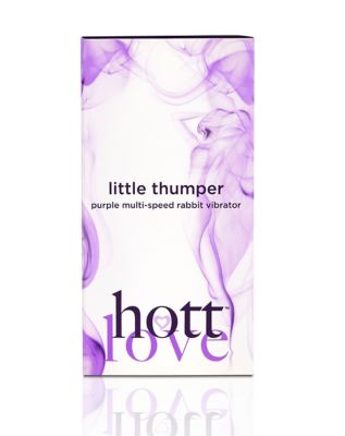Little Thumper Mini Waterproof Rabbit Vibrator 6 Inch - Hott Love