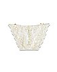 Wifey Gold Lace Back Panties