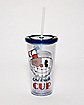 Cuphead And Mugman Cup With Straw - 20 oz.