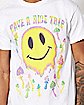 Melting Smiley Face Have A Nice Trip T Shirt