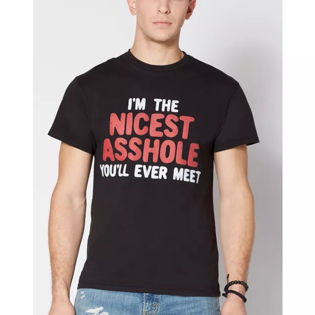 Nicest Asshole You'll Ever Meet T Shirt at Spencer's