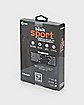 Black Basik Sport Bluetooth Wireless Earbuds - POM Gear