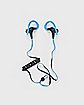 Blue Basik Sport Bluetooth Wireless Earbuds - POM Gear