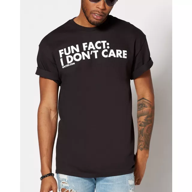 Fun Fact I Don't Care T Shirt - DPCTED at Spencer's