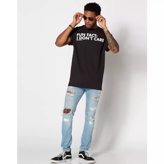Fun Fact I Don't Care T Shirt - DPCTED at Spencer's