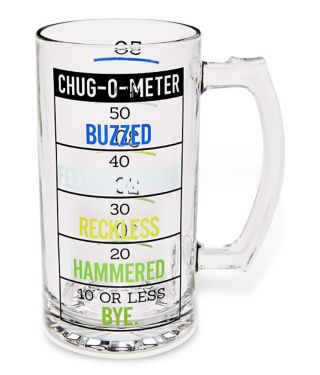 Chug-O-Meter Beer Mug - 52 oz.