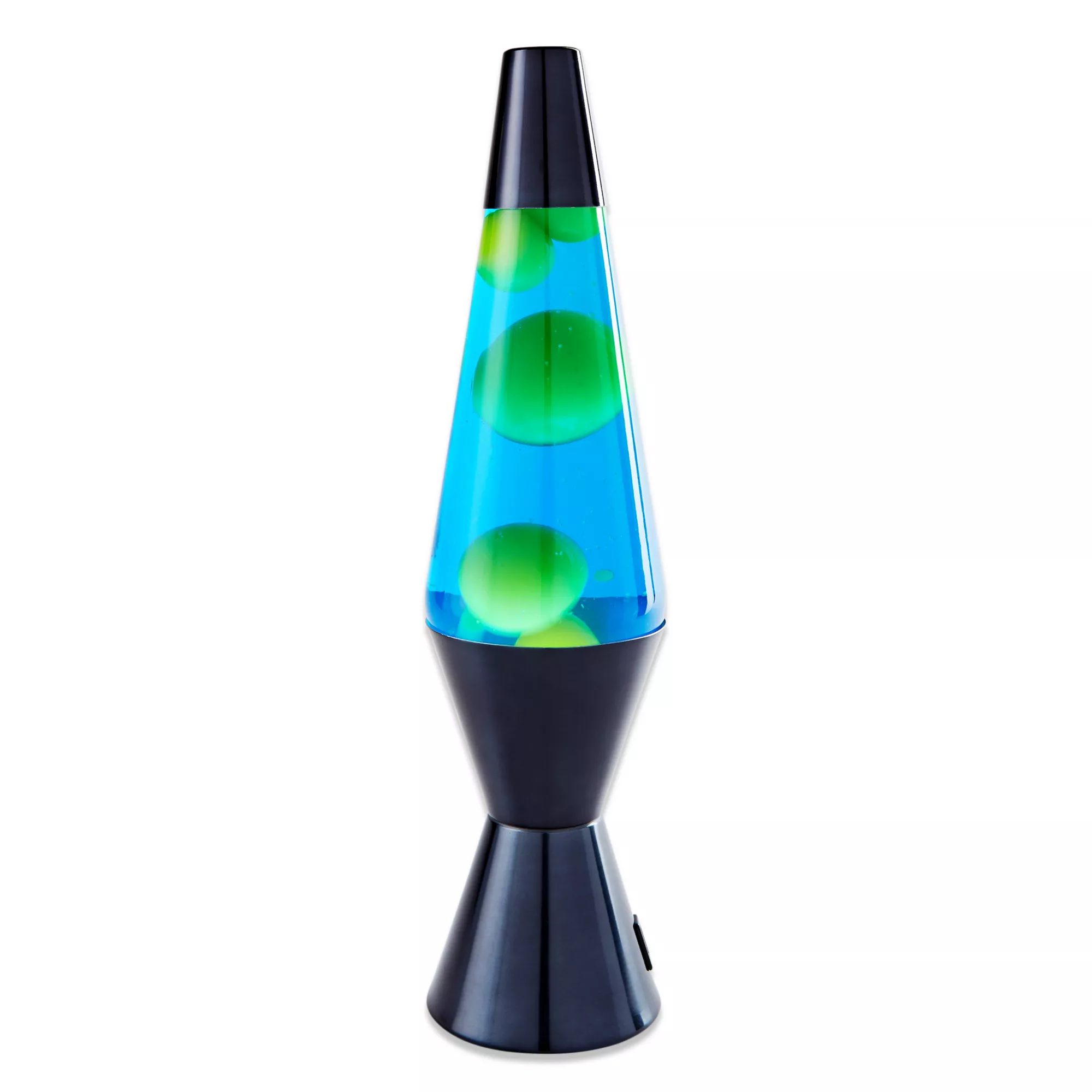 Blue and Yellow USB Lava Lamp - 14 Inch