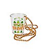 St. Patrick's Day Shot Glass Necklaces - 4 Pack