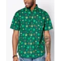 Leaf Button Down Shirt at Spencer's