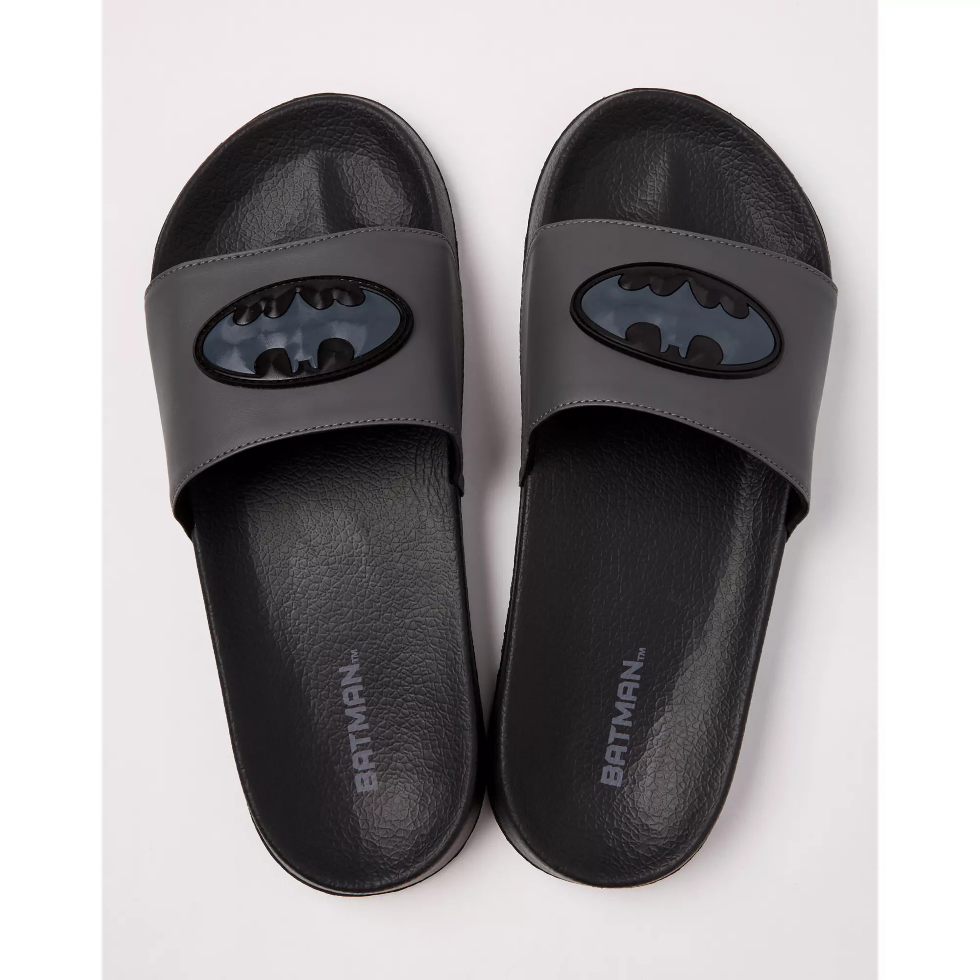 Batman Slide Sandals - DC Comics at Spencer's