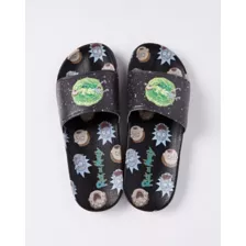 Rick and Morty Slider Sandals at Spencer's