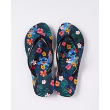 Floral Lilo and Stitch Flip Flops - Disney at Spencer's