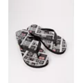 Nintendo Flip Flops at Spencer's