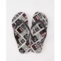 Nintendo Flip Flops at Spencer's