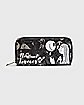 Now and Forever Jack and Sally Zip Wallet - The Nightmare Before Christmas