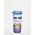 Corona Extra Cup With Straw - 20 oz. at Spencer's