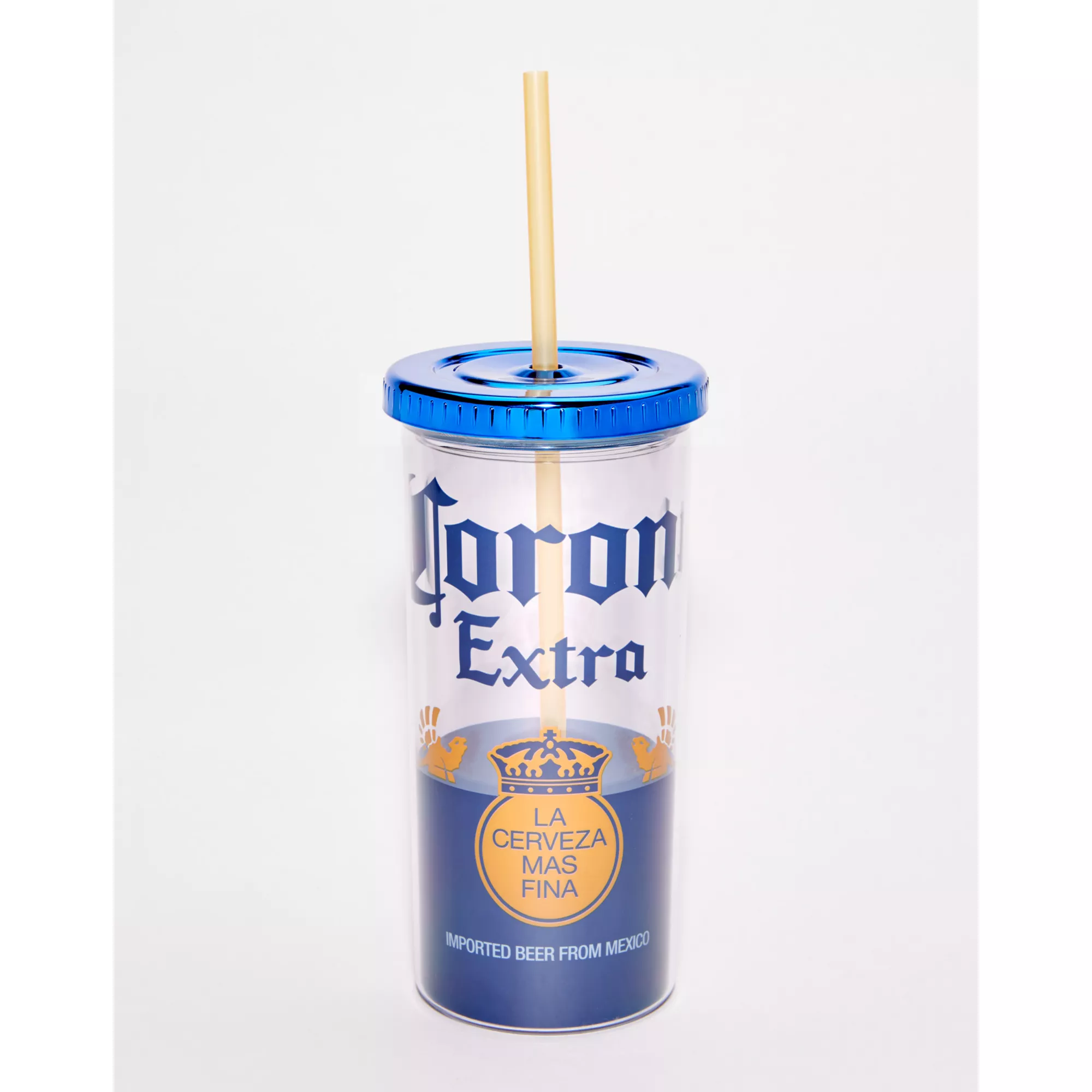 Corona Extra Cup With Straw - 20 oz. at Spencer's