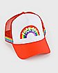 Fuck Off Rainbow Trucker Hat