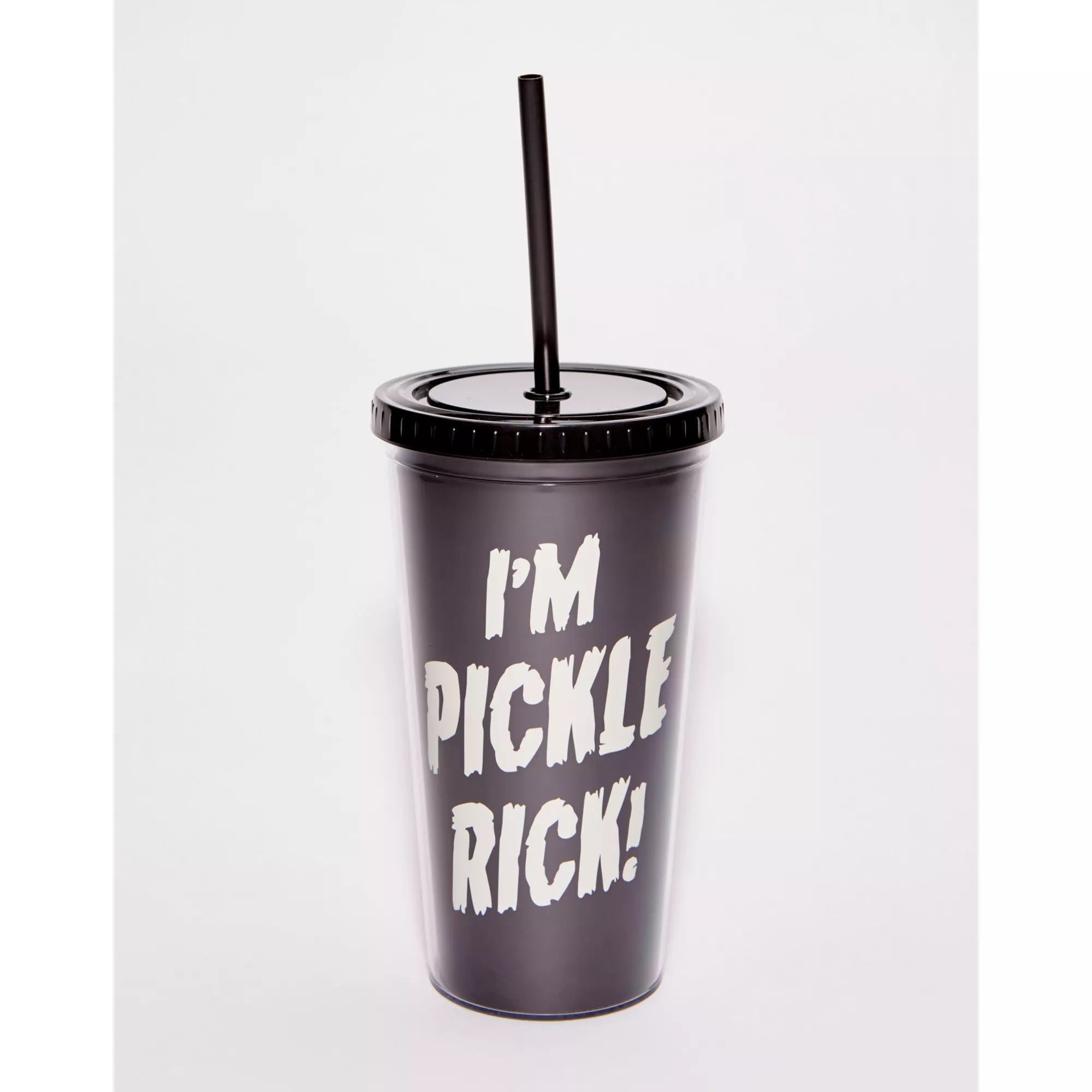 I'm Pickle Rick Cup With Straw 20 oz. - Rick and Morty at Spencer's