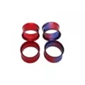 Metallic Tunnels - 2 Pair at Spencer's