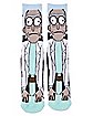 Rick Sanchez Crew Socks - Rick and Morty
