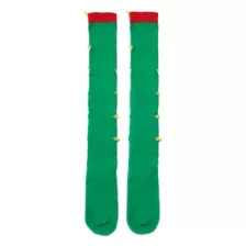 Rasta Lace-Up Over The Knee Socks at Spencer's