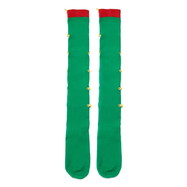 Rasta Lace-Up Over The Knee Socks at Spencer's