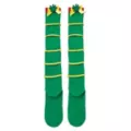 Rasta Lace-Up Over The Knee Socks at Spencer's