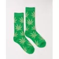 Leaf Crew Socks at Spencer's