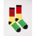 Rasta Leaf Socks at Spencer's