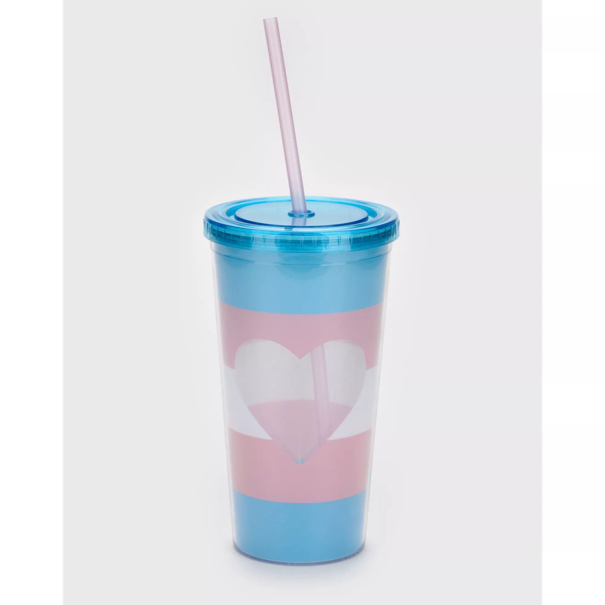 Transgender Cup With Straw - 20 oz. at Spencer's
