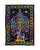 Tie Dye Tree of Life Tapestry