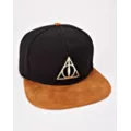 Deathly Hallows Snapback Hat - Harry Potter at Spencer's