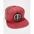 Metal Logo Deadpool Snapback Hat - Marvel at Spencer's