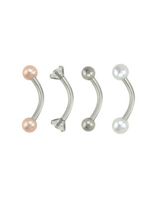 Pearl barbells