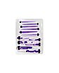 Multi-Pack Purple Stretcher Ear Tapers - 6 Pair