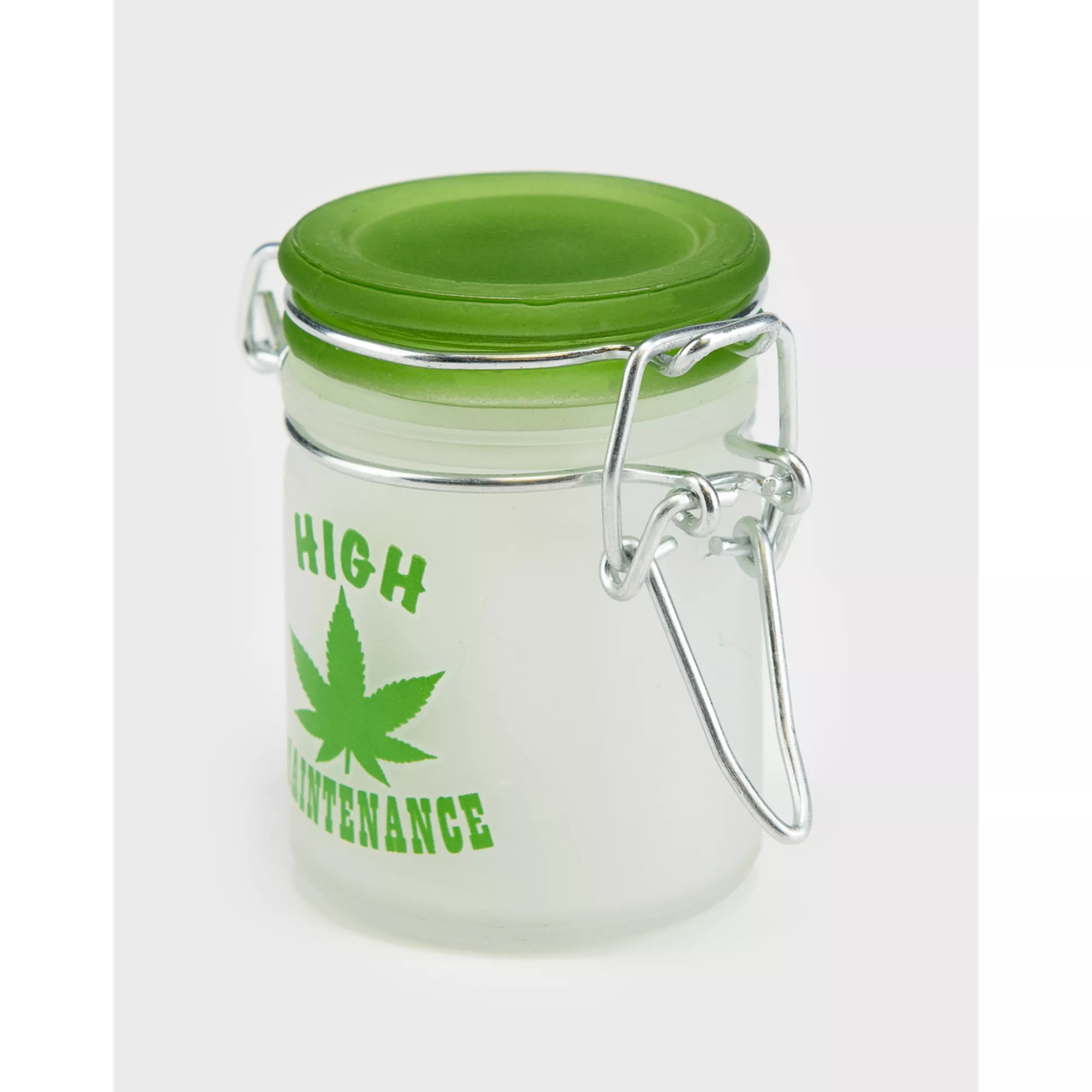 Frosted High Maintenance Stash Jar - 1.5 oz. at Spencer's
