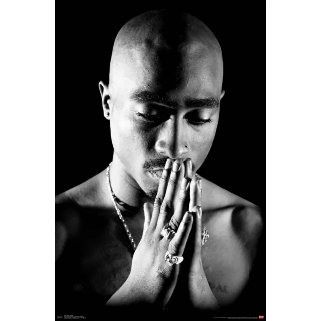 Praying Tupac Poster at Spencer's