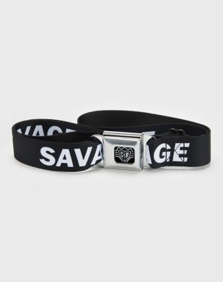 Savage Seatbelt Belt by Spencer's
