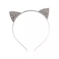 Rhinestone Cat Ear Headband at Spencer's