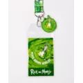 Peace Among Worlds Lanyard - Rick and Morty at Spencer's