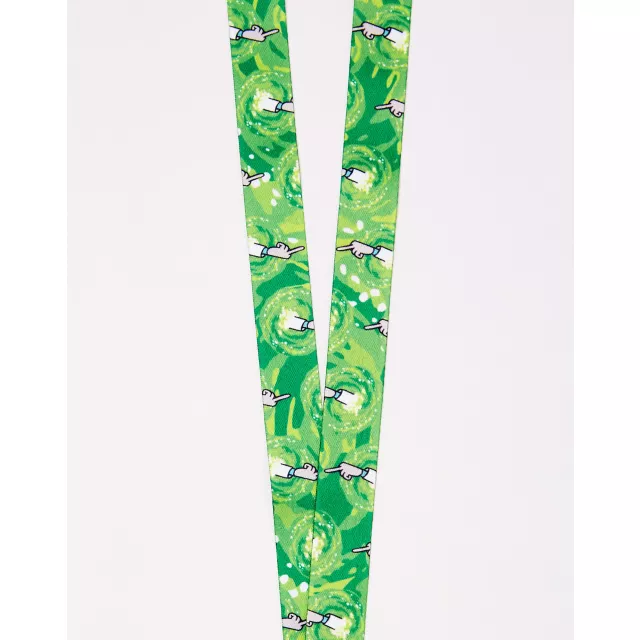Peace Among Worlds Lanyard - Rick and Morty at Spencer's
