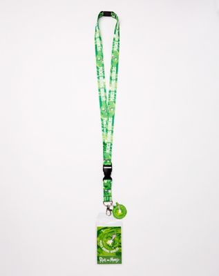 Peace Among Worlds Lanyard - Rick and Morty