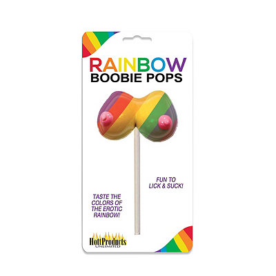 Pride Rainbow Boobies Lollipop - Spencer's