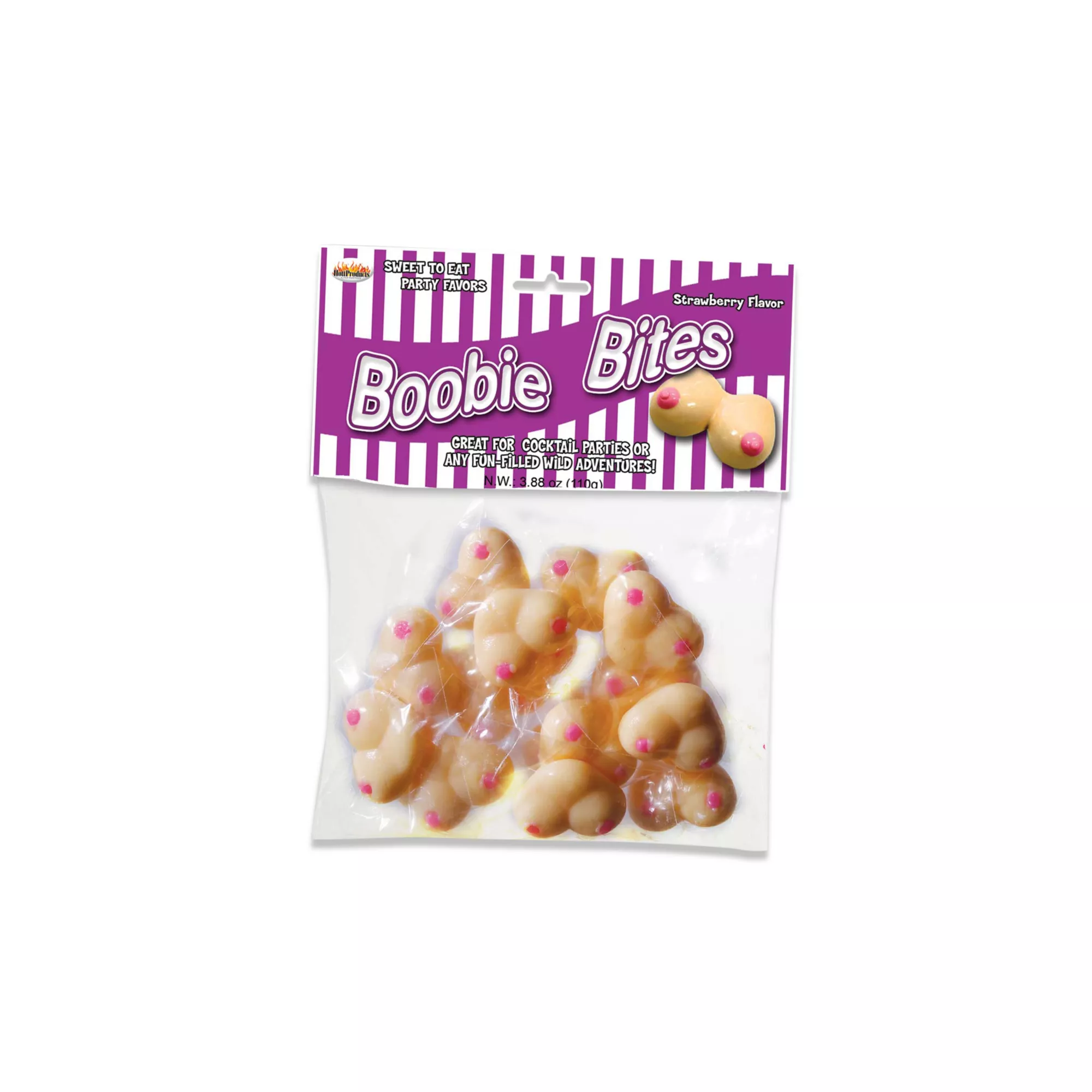 Strawberry Boobie Bites Candy at Spencer's