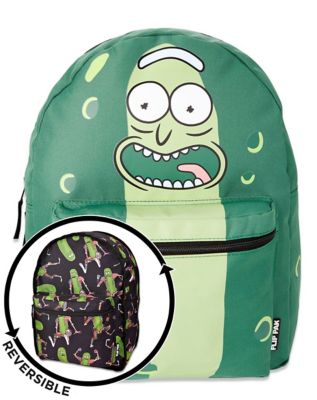 Reversible Pickle Rick Backpack - Rick and Morty - Spencer's