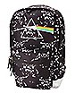 Paint Splatter Pink Floyd Backpack