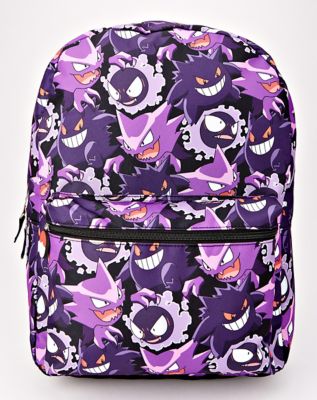 pokemon gengar plush backpack