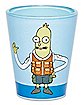 The Adventures of Stealy Shot Glass 1.5 oz. - Rick and Morty