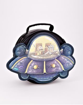 Space Ship Rick and Morty Lunch Box by Spencer's